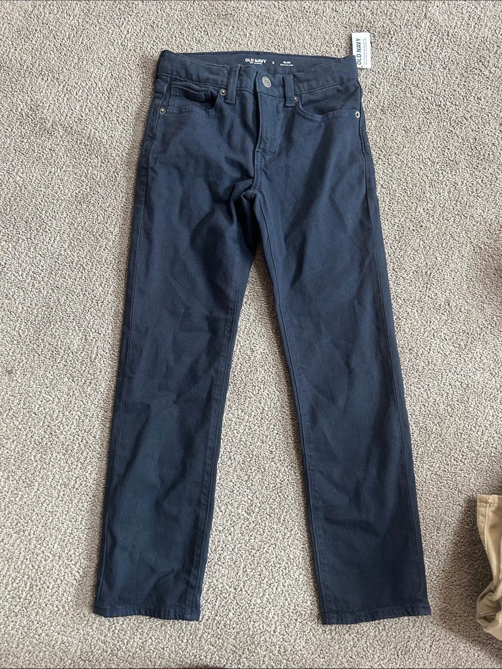 NWT Old Navy 360 Stretch Navy Slim Straight Jeans
